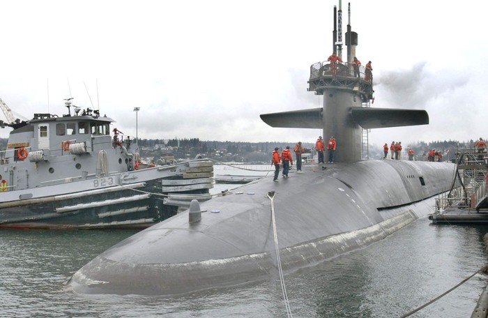 Tàu ngầm USS Michigan (SSBN-727/SSGN-727) của Hải quân Mỹ.